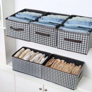 New Printed Cloth Storage Box ( ৫ পিচ )