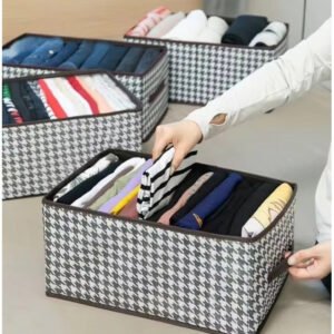 New Printed Cloth Storage Box ( ৩ পিচ )